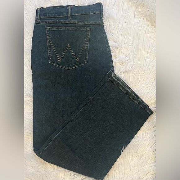 WRANGLER Men's Slim Straight Fit Jean male, Carolina Size 40X30 - Picture 11 of 13